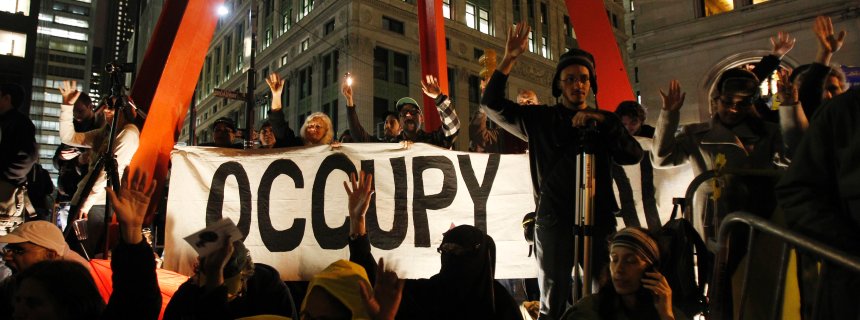 Occupy-Protest in der Wall Street (Archivbild): Geldinstitut für Arme